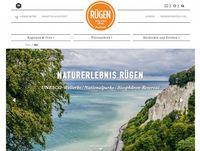 Onlineauftritt von Rügen in neuem Design